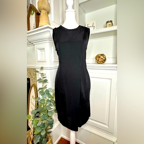Rag & Bone Black Two Layer Wrap Dress Size XS - Picture 1 of 10